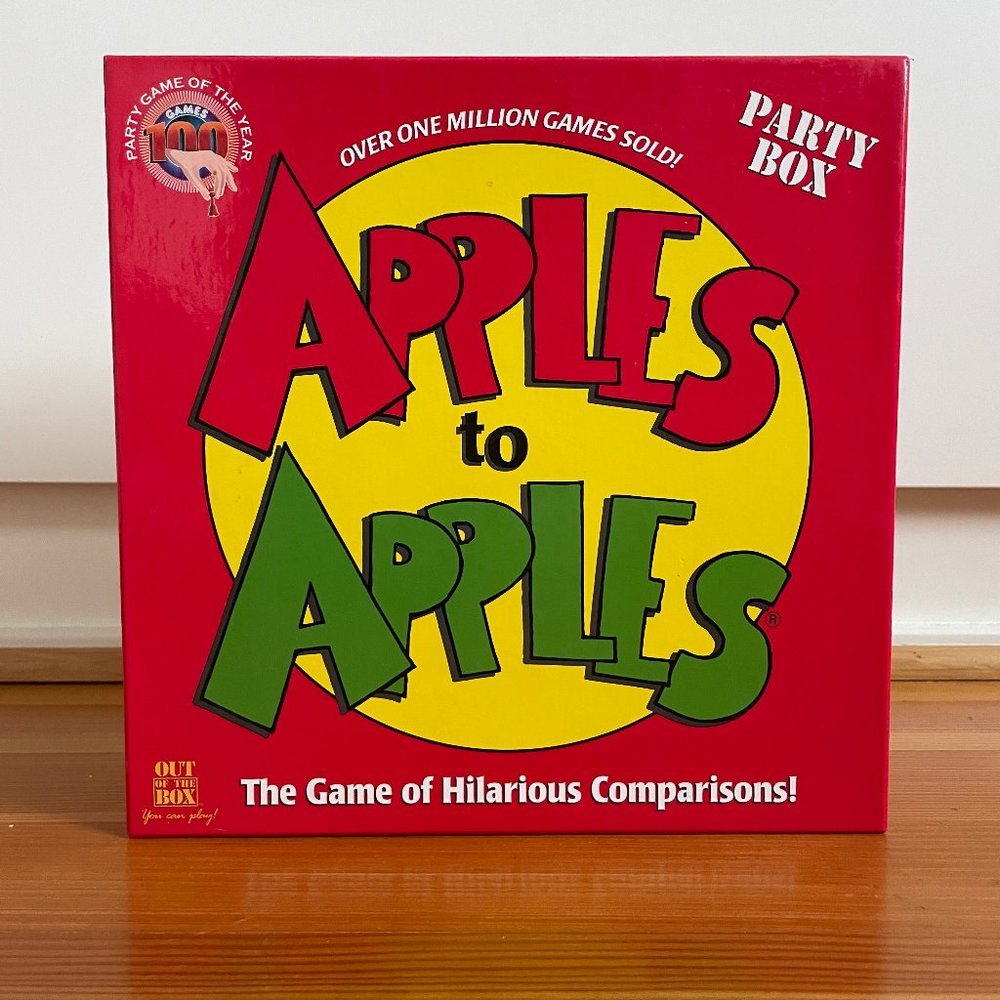 Apples To Apples Party Box Game Of Hilarious Comparisons Complete Game